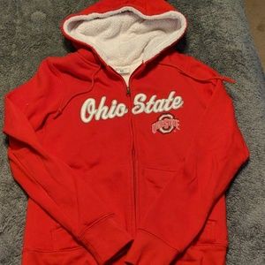 Fleece lined Ohio State jacket